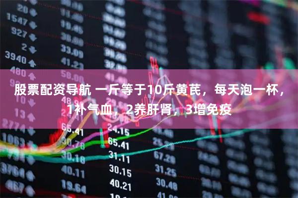 股票配资导航 一斤等于10斤黄芪，每天泡一杯，1补气血，2养肝肾，3增免疫